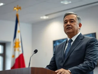 Philippine SEC Commissioner Rogelio Quevedo speaking at Philippine Blockchain Week 2026 about RWA tokenization readiness.