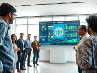 Team of engineers at Sarvam AI office in Bengaluru working on multilingual AI models