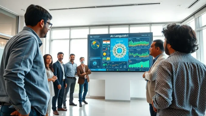 Team of engineers at Sarvam AI office in Bengaluru working on multilingual AI models