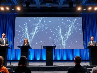 Panel discussion on AI openness at Ai4 conference in Las Vegas
