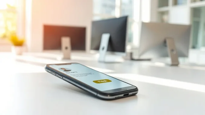 Smartphone displaying ChatGPT interface with a Think button, representing the new unlimited text chat update.