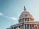 US Capitol building on a clear day, symbolizing the Senate's upcoming CLARITY Act vote and ethics negotiations.