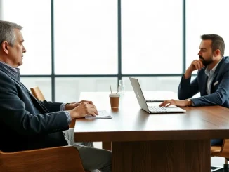 Vijay Pande and co-founder Zach Werner in a meeting at VZVC's office